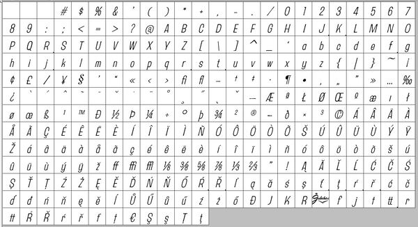 Sansational Light Italic