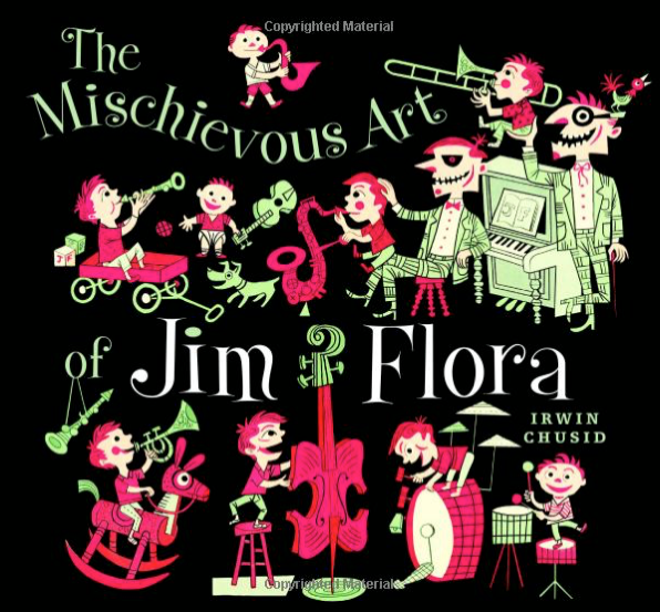Gizela (Gypsy Switch) used on Book Cover about artist Jim Flora