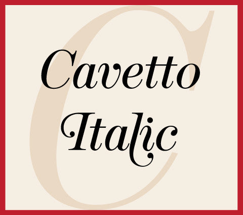 Cavetto Italic Banner