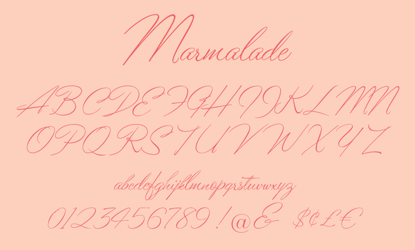 Sample of Marmalade