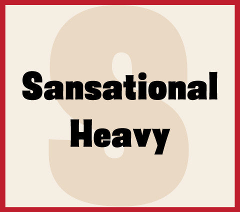 Sansational Heavy Banner